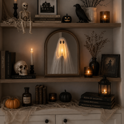 Spooket Ghost Mirror