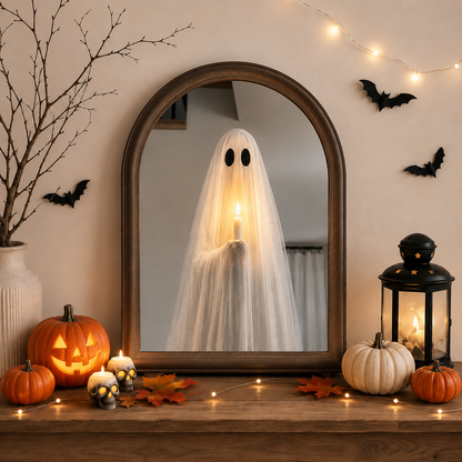 Spooket Ghost Mirror