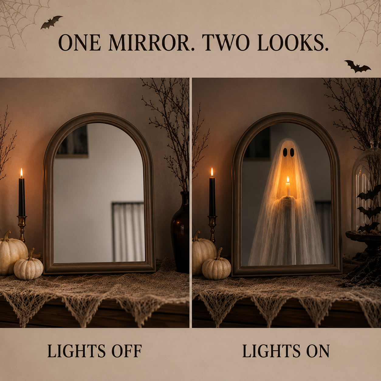 Spooket Ghost Mirror